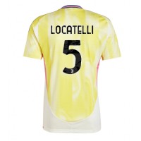 Juventus Manuel Locatelli #5 Udebanetrøje 2024-25 Kortærmet